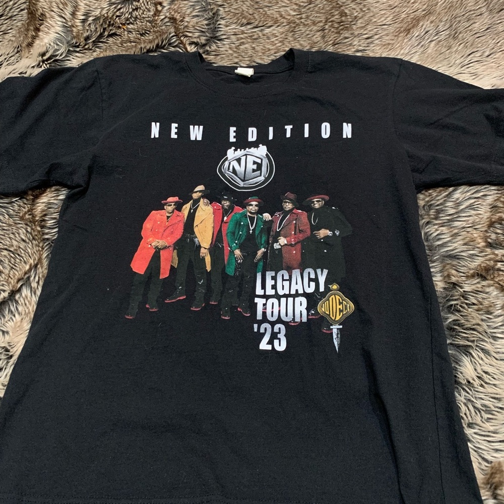 New Edition Band Retro Shirt, Legacy Tour 2023 Unisex Size L